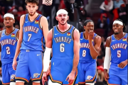 什么才是真正的“MVP”！40+准三双打爆华子，雷霆三巨头又赢了！