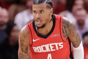 火箭三少狂飙75分，范乔丹致敬哈登，白魔成局外人？揭秘NBA赛场上的惊人对决！